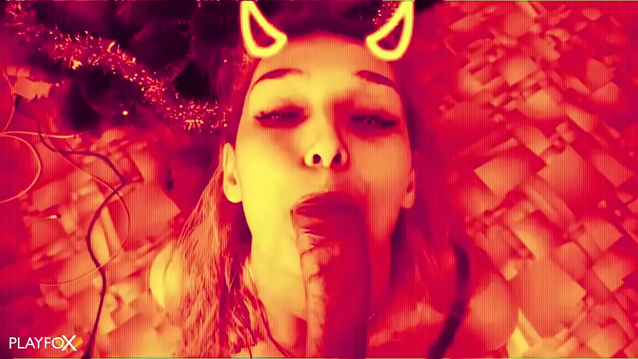 Devilish hottie wurdt neukt echt goed en krijt cum op har kont